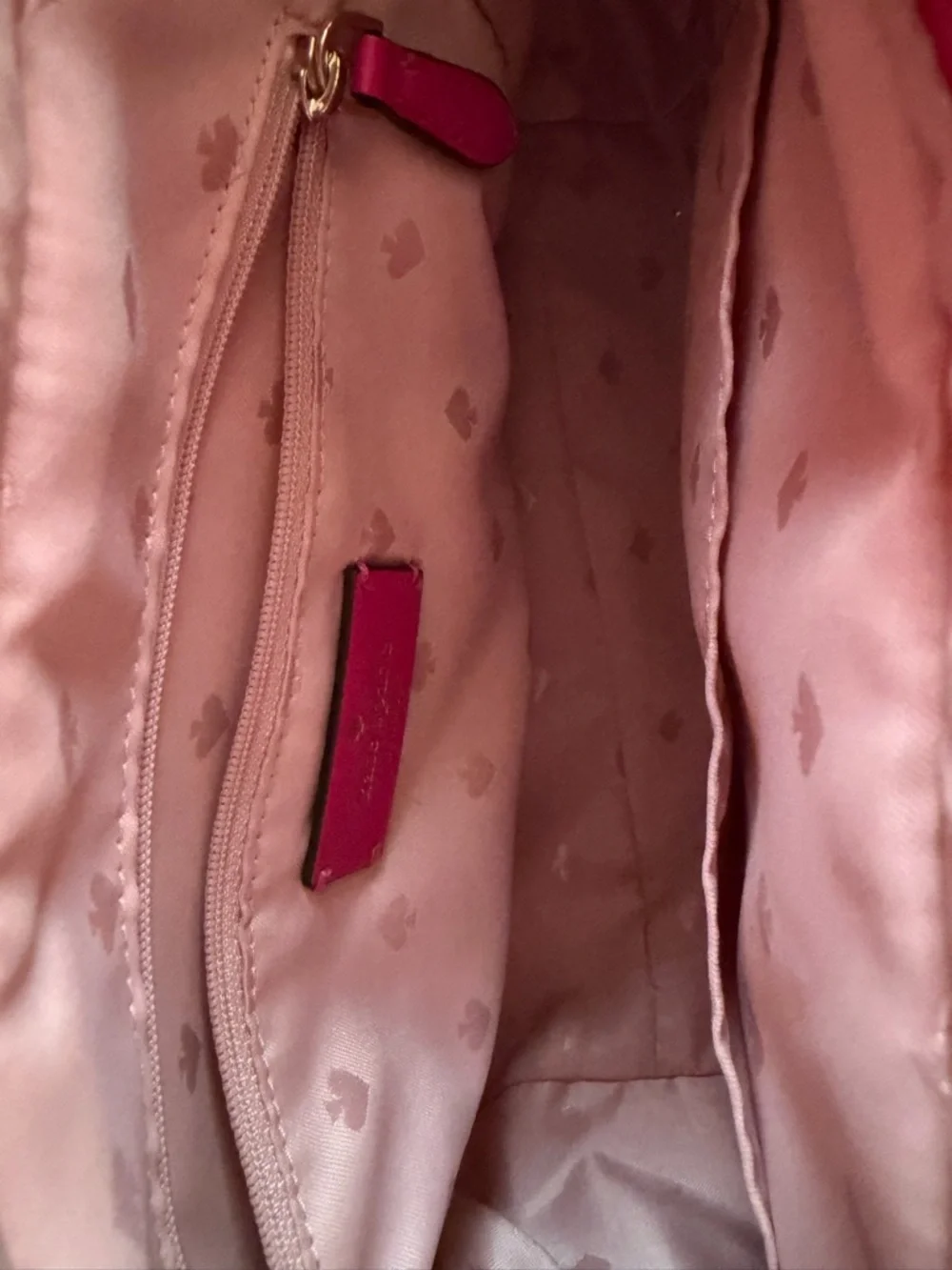 kate spade Plush Mini Tote in Raspberry Pink - Picture 3 of 7